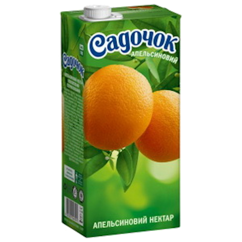 Нектар САДОЧОК апельсин, 0,95 л